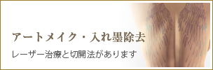アートメイク・入れ墨除去