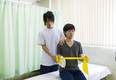 腱板筋のエクササイズ